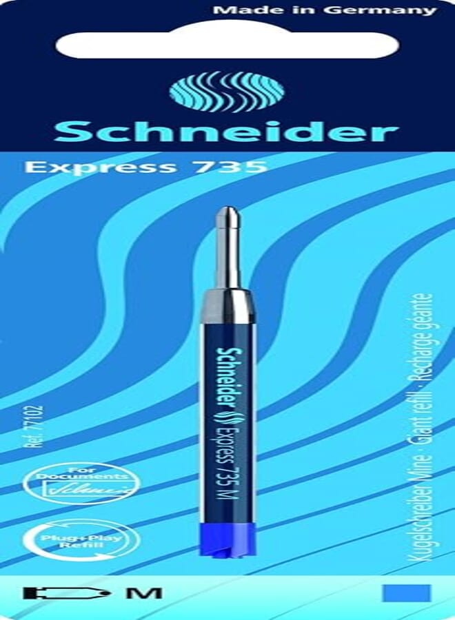 Refill 735 M blue Blister 1 piece